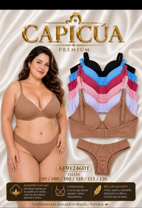 Conjunto Capicua Premium Especial Art Af91246dt