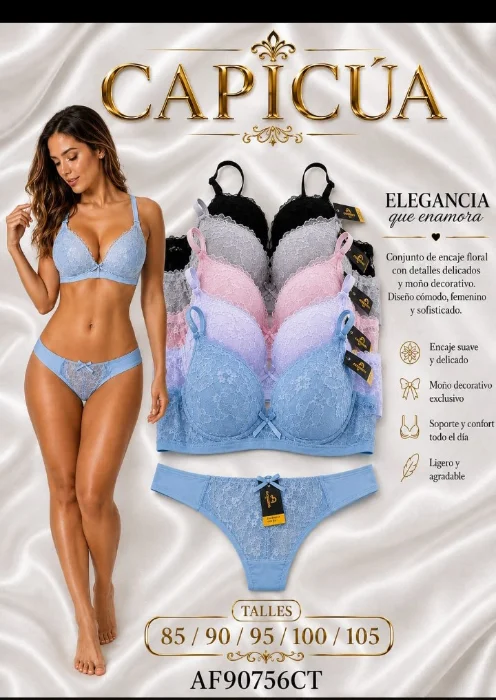 Conjunto Capicua Premium Art Af90756ct