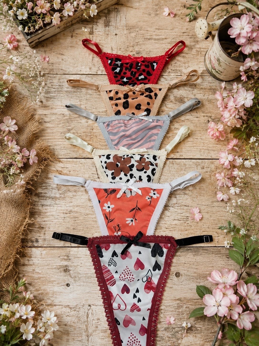Reg. Laycra Estampados Tira Fina - Imagen 2