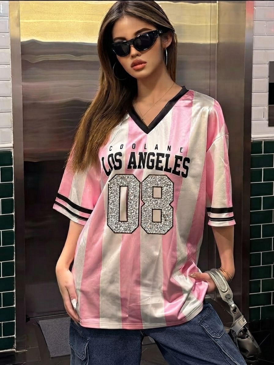 Remera Importada con Piedras - Imagen 2