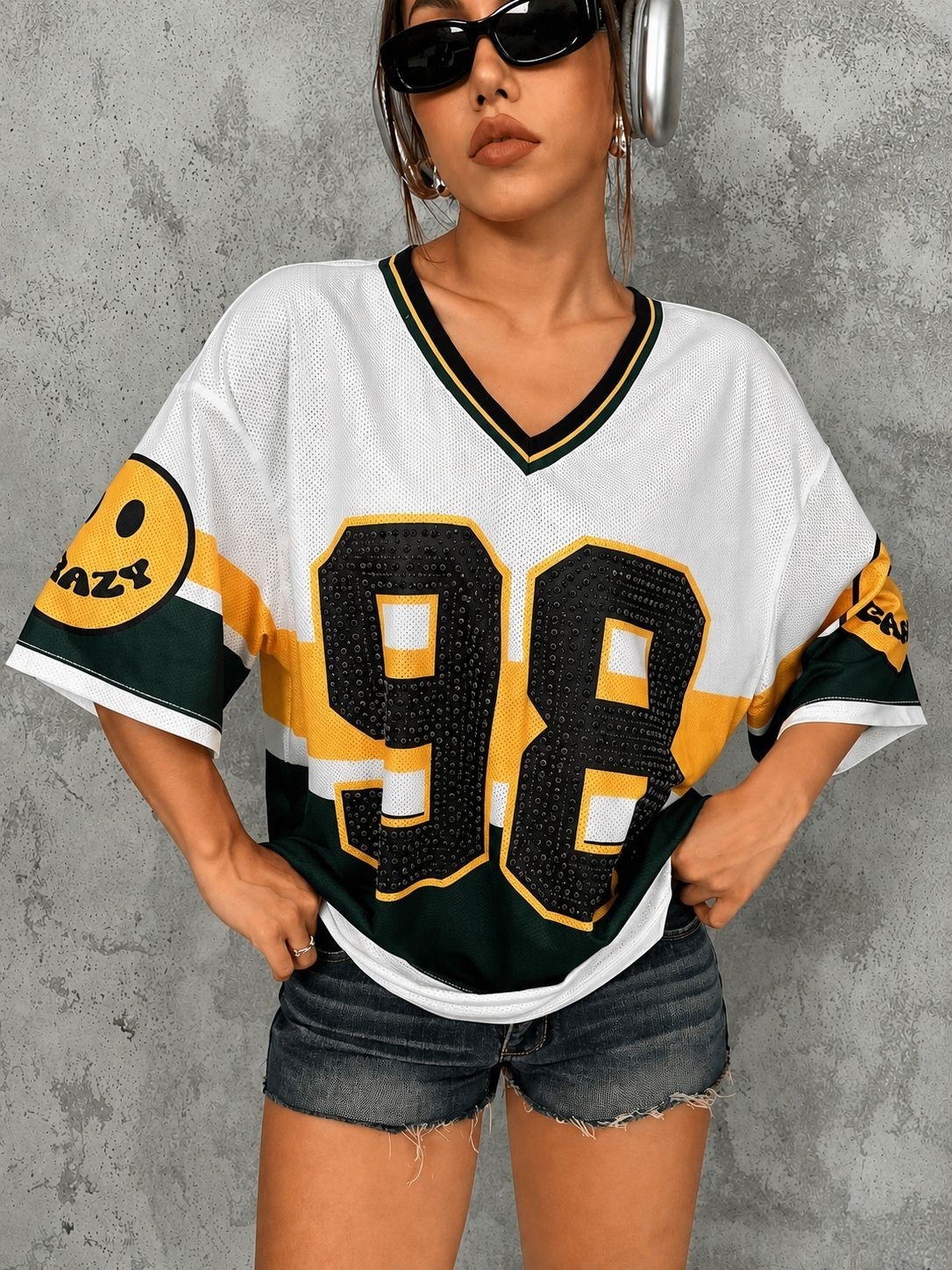 Remera Importada con Piedras - Imagen 3
