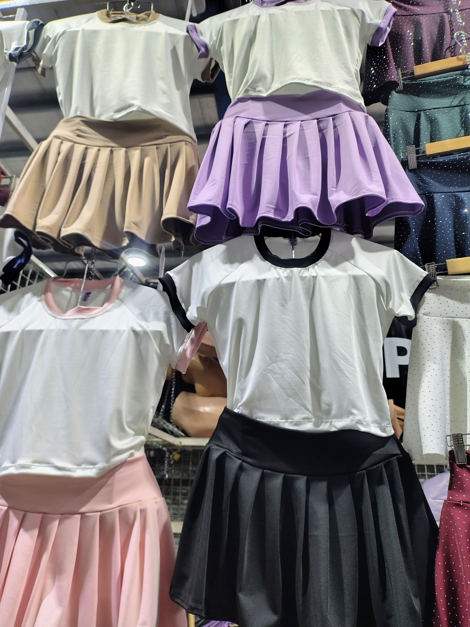 Conjunto Tableado Short Pollera - Imagen 2