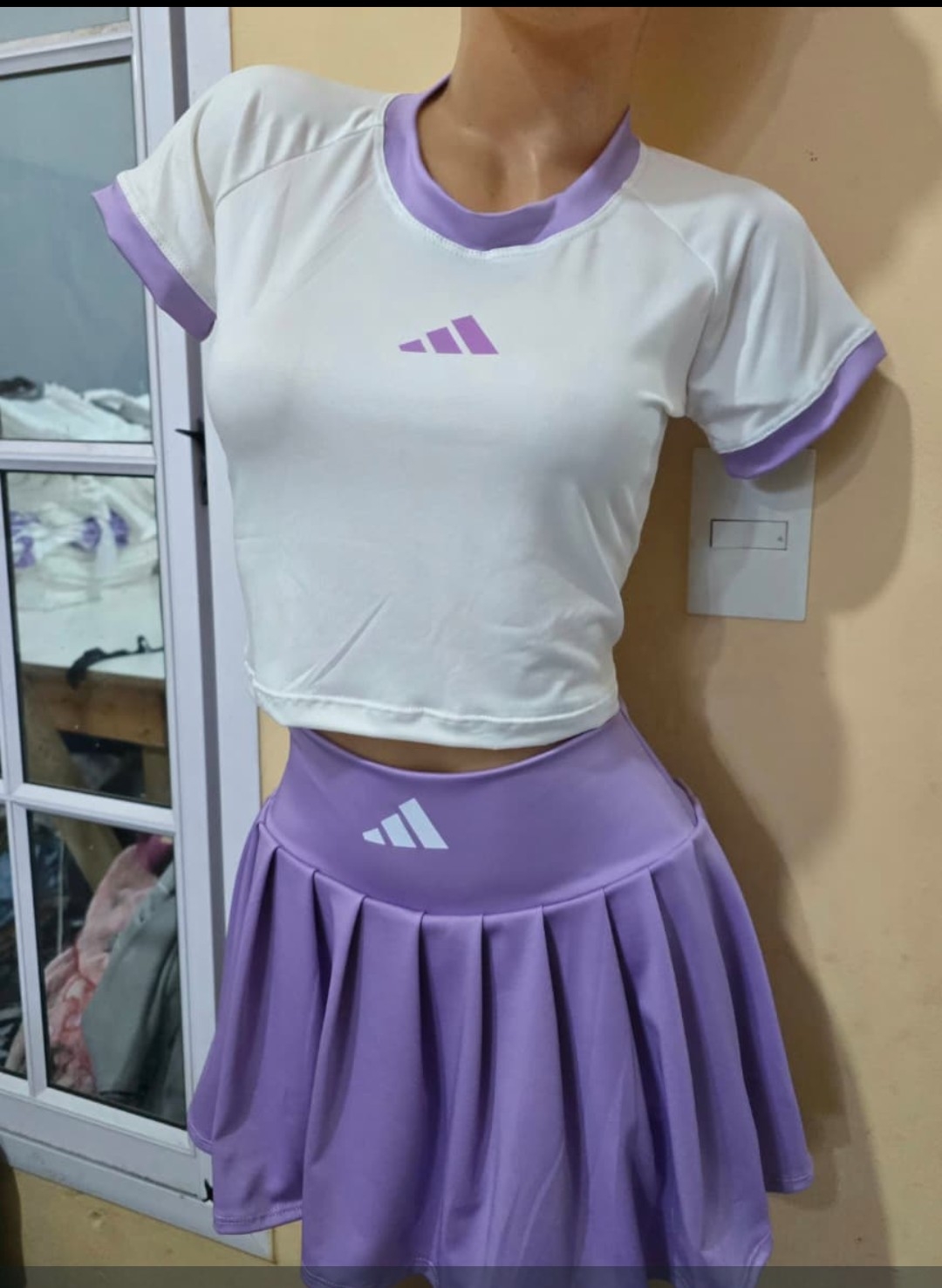 Conjunto Tableado Short Pollera - Imagen 3