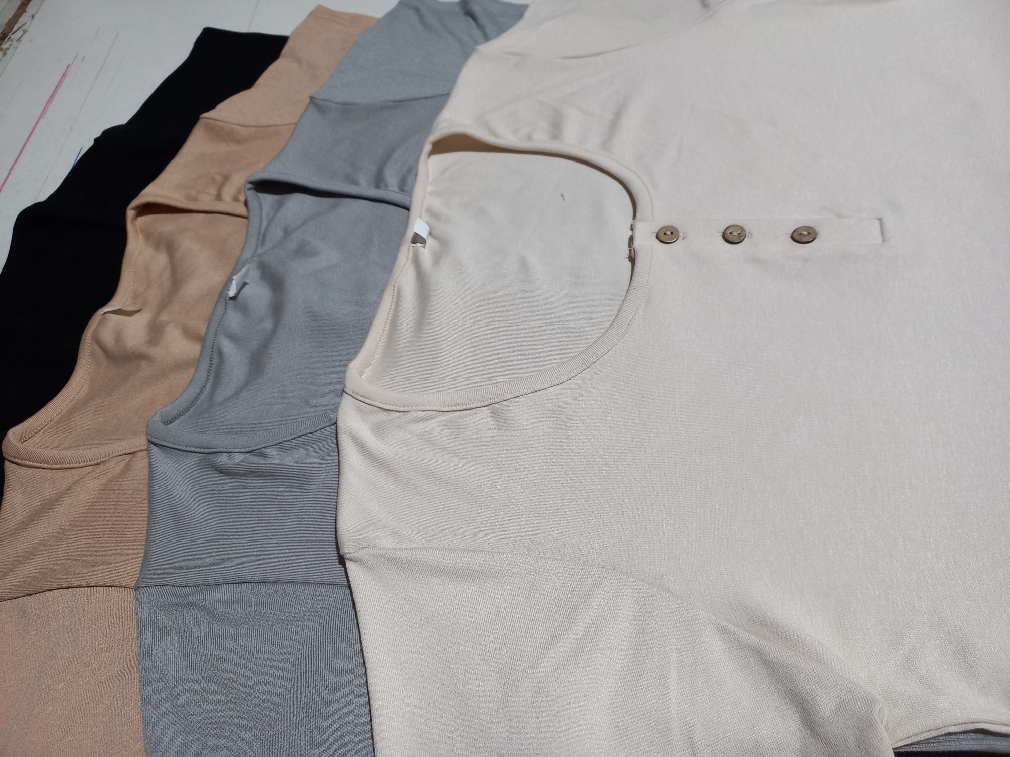 Remera con Botones Talles Grandes - Imagen 2
