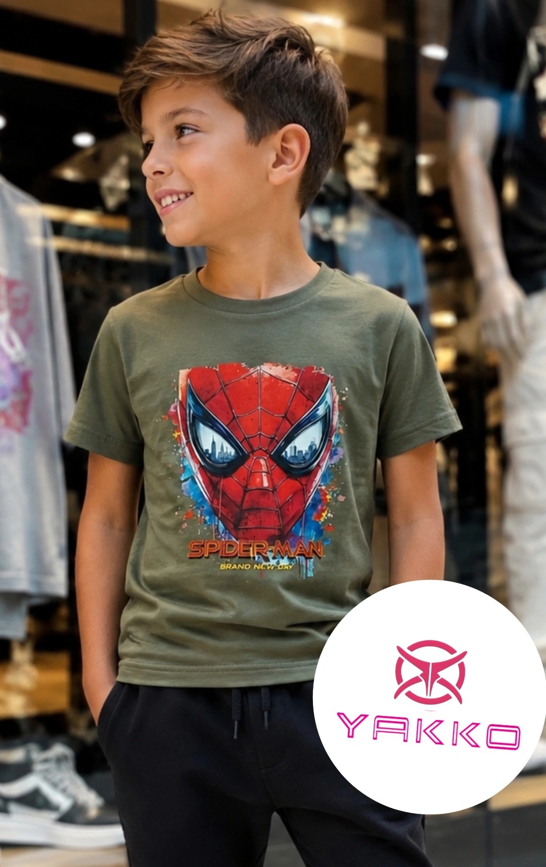 Remera de Algodón "spiderman" (por Curva) - Imagen 3