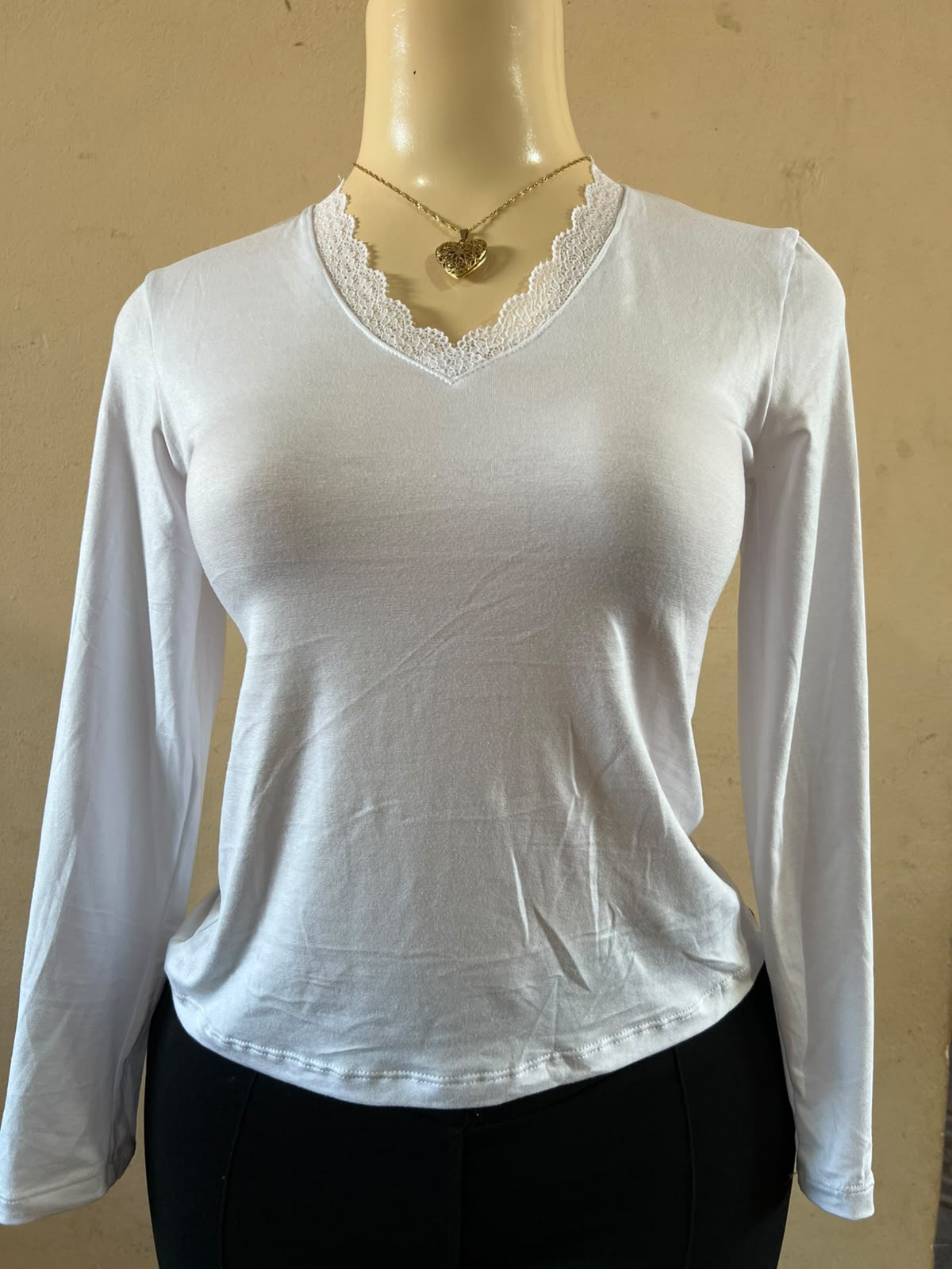 Camiseta Puntilla Modal Viscosa - Imagen 3