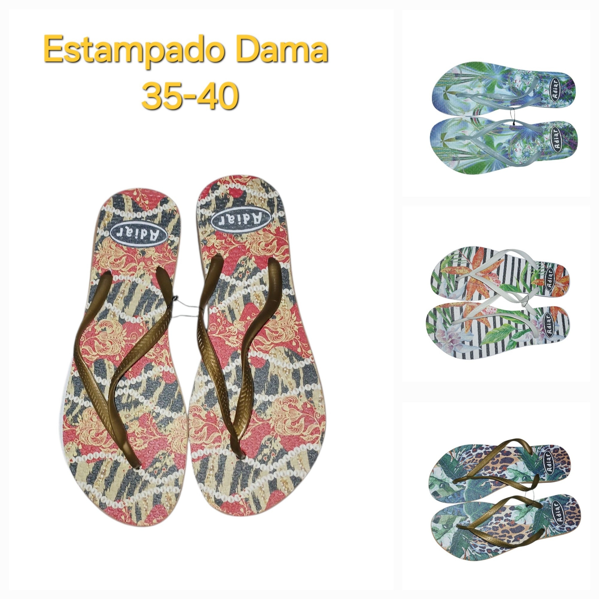 Ojotas Comunes y Estampadas - Imagen 5