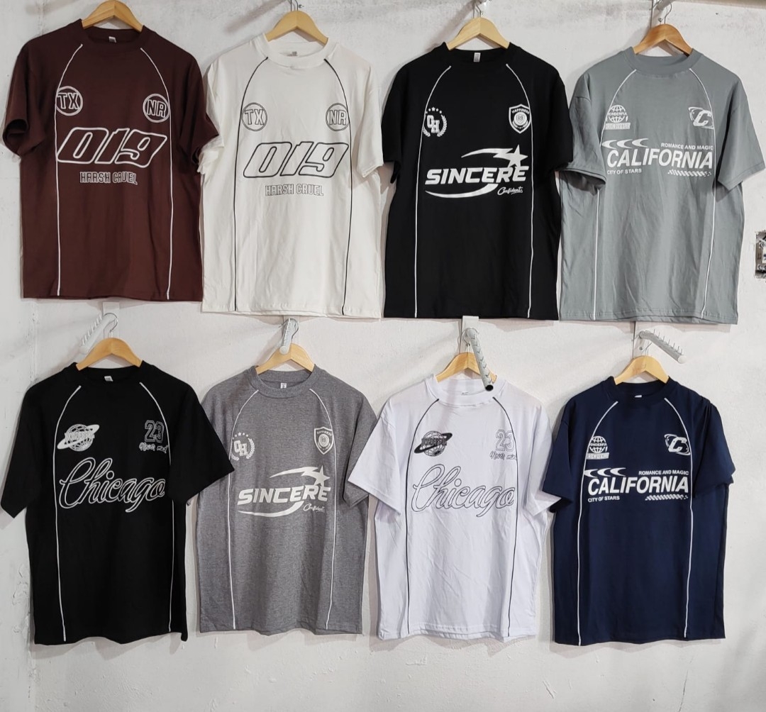 Remeras con Vivos y Estampado - Imagen 2