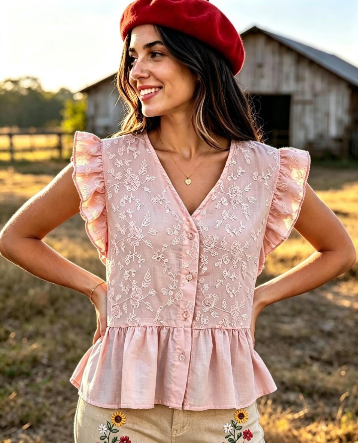 Bombacha Bordada de Mujer - Imagen 3
