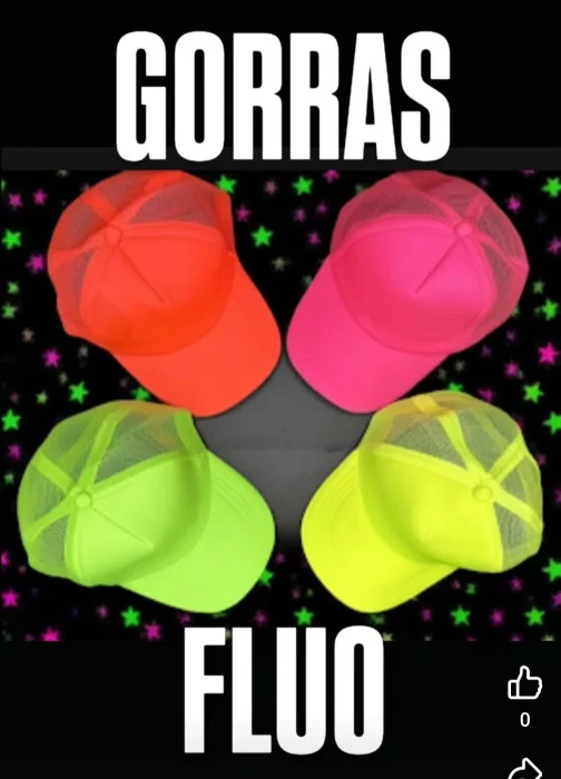 Gorras Trucker Fluor