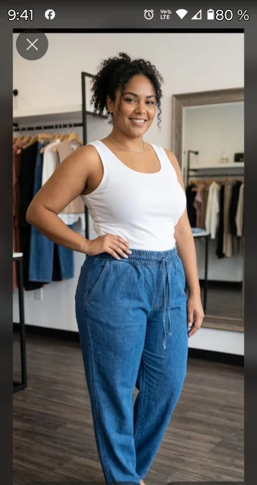 Pantalon de Jeans Camisero