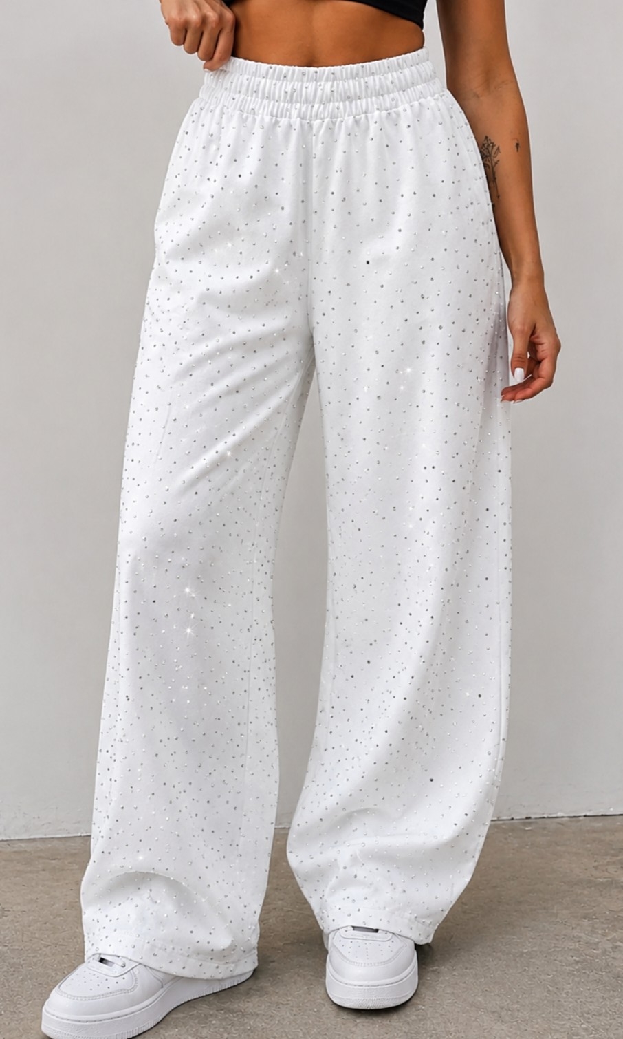 Pantalon con Estrass Palazo Cey - Imagen 2