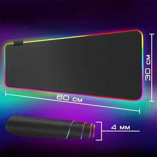 Mause Pad Gamer con Luces