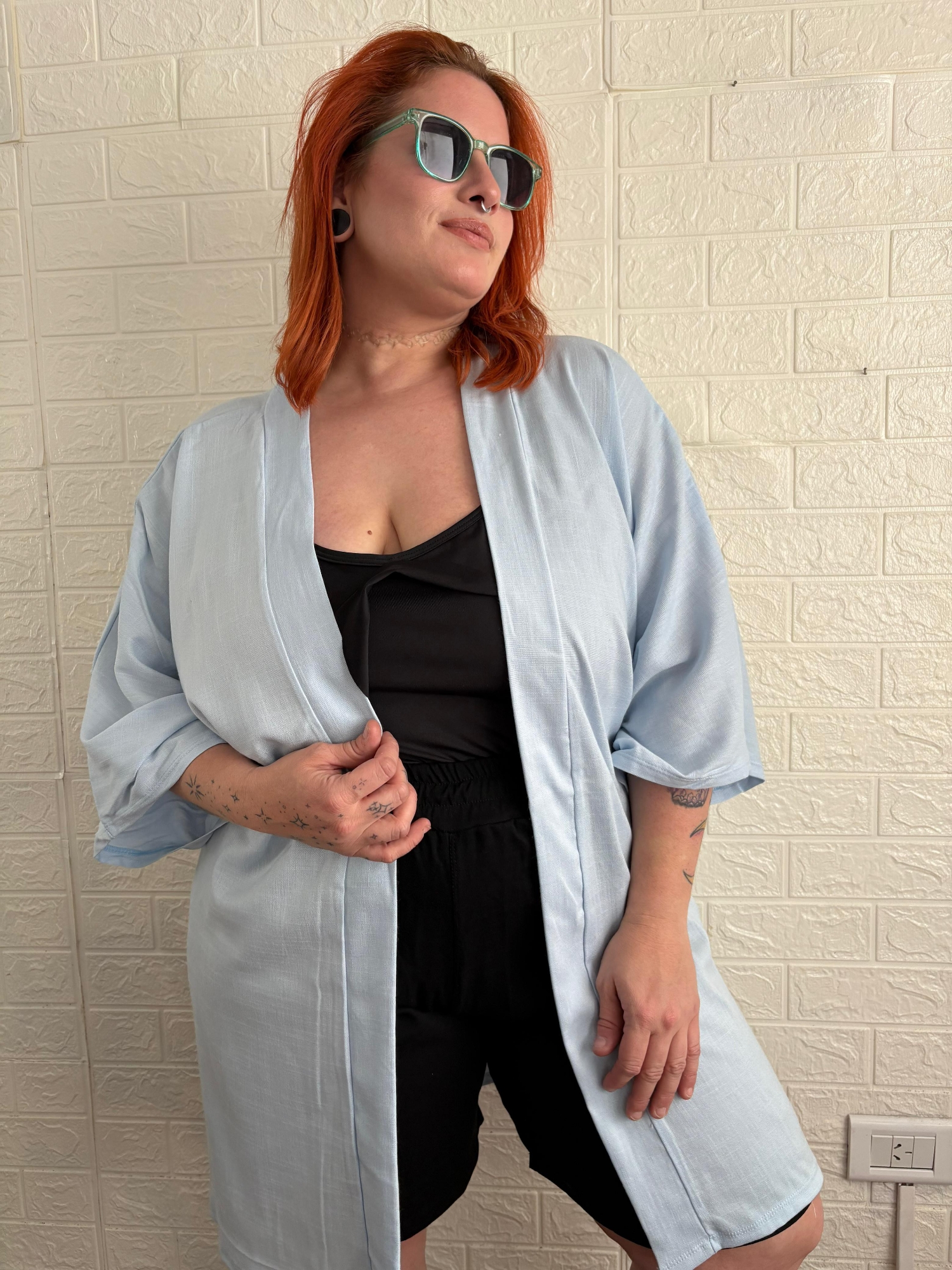 Kimono Lino Spandex - Imagen 3