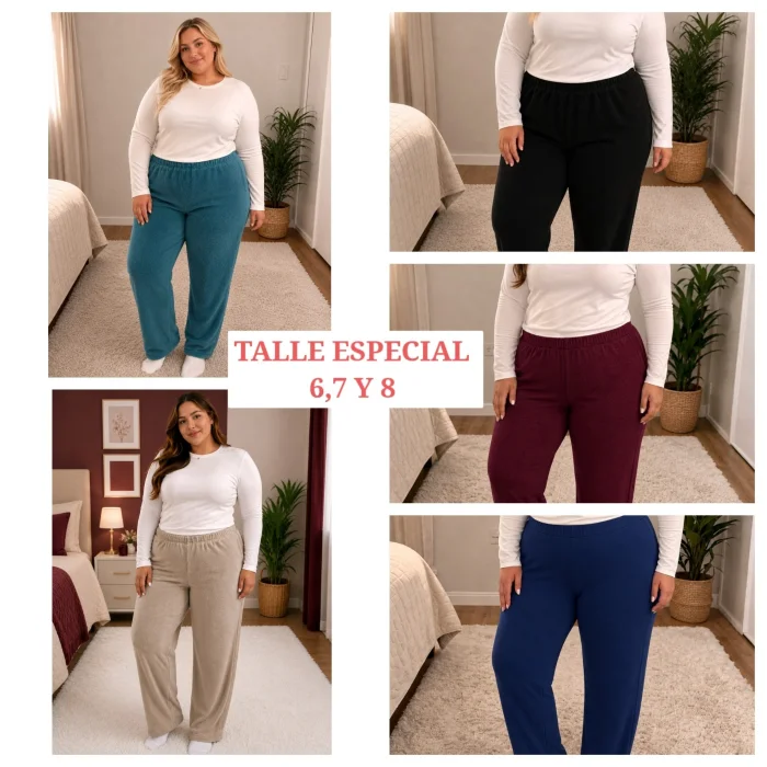 Pantalón Polar Soft Talle Especial