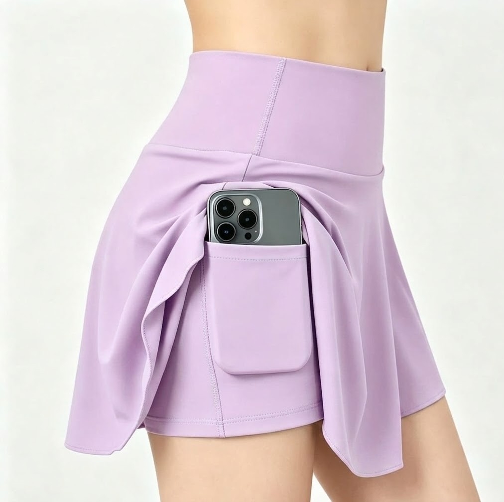 Short Pollera de Lycracon Bolsillo - Imagen 2