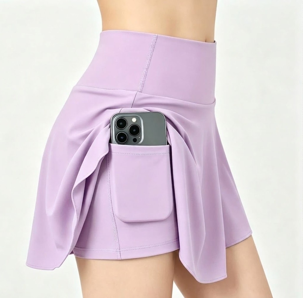 Short Pollera de Lycracon Bolsillo - Imagen 2