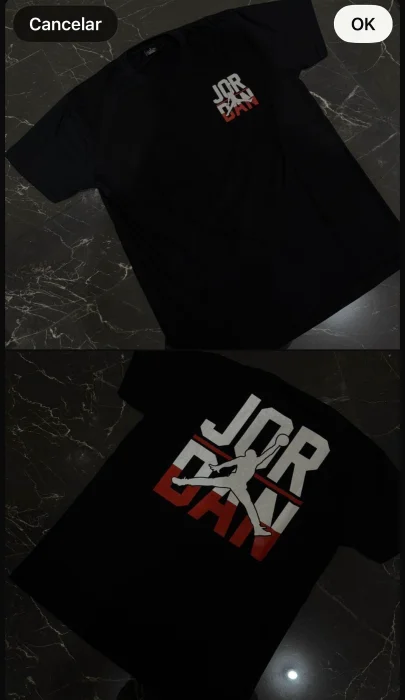 Remeras Jordan Doble Estampa