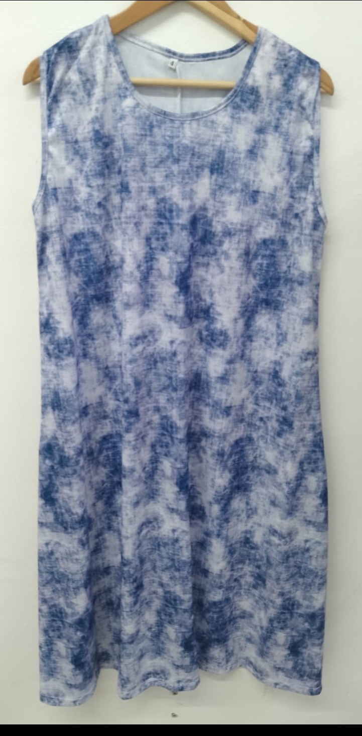 Vestidos Musculosa Largos Amplios - Imagen 2