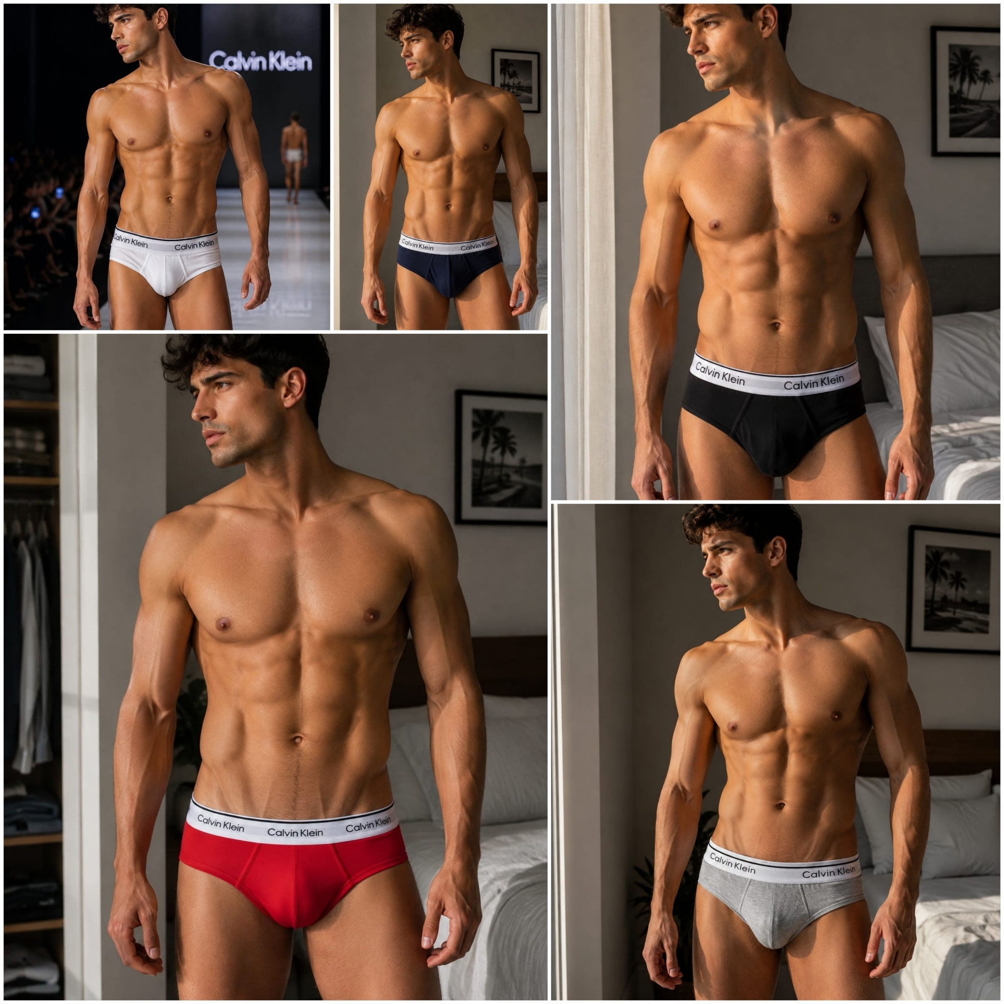 (art: Slckh1) Slip C,k Hombre Algodón - Imagen 7