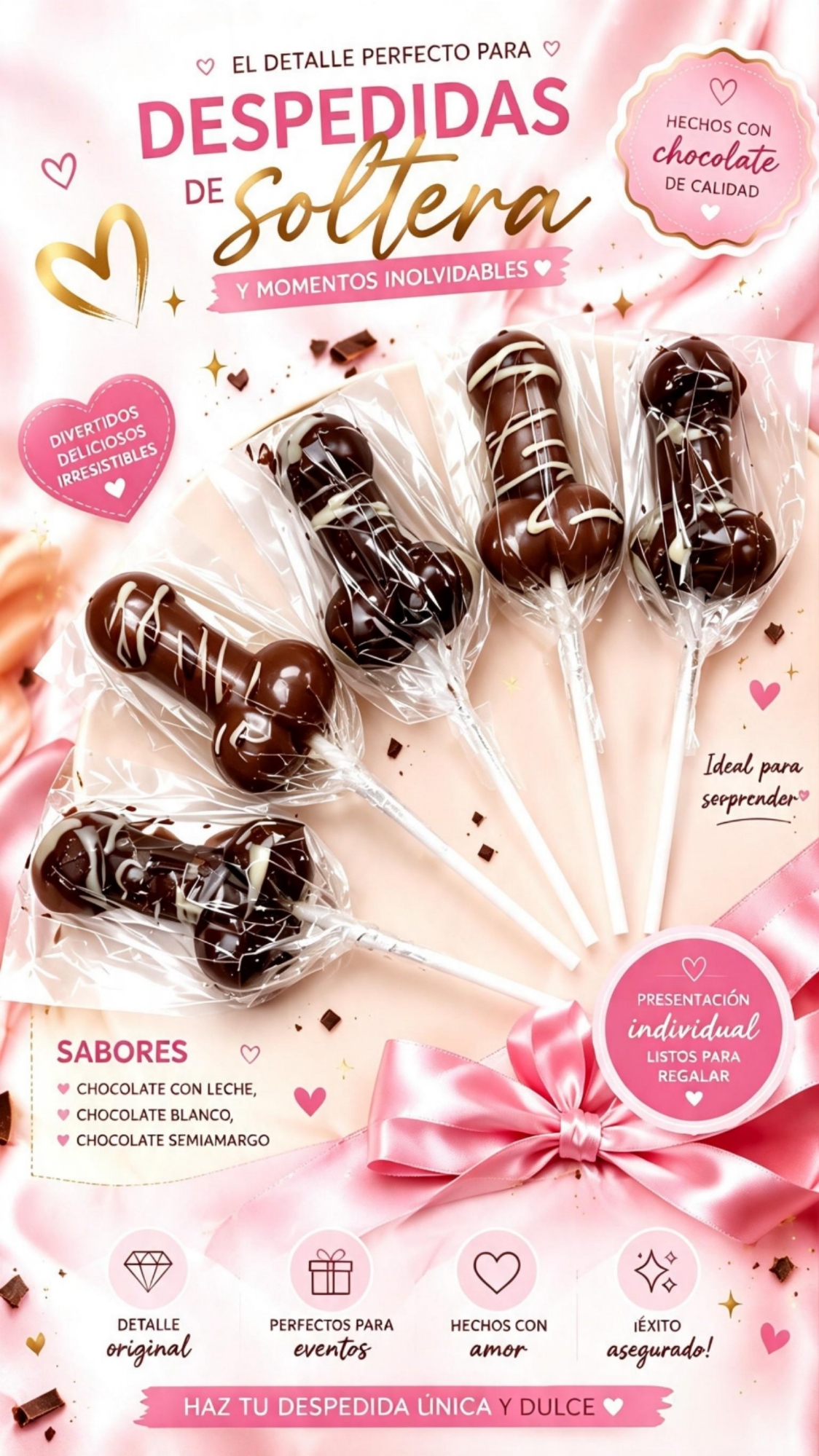 Chupetines Pack de 10 Unidades - Imagen 2