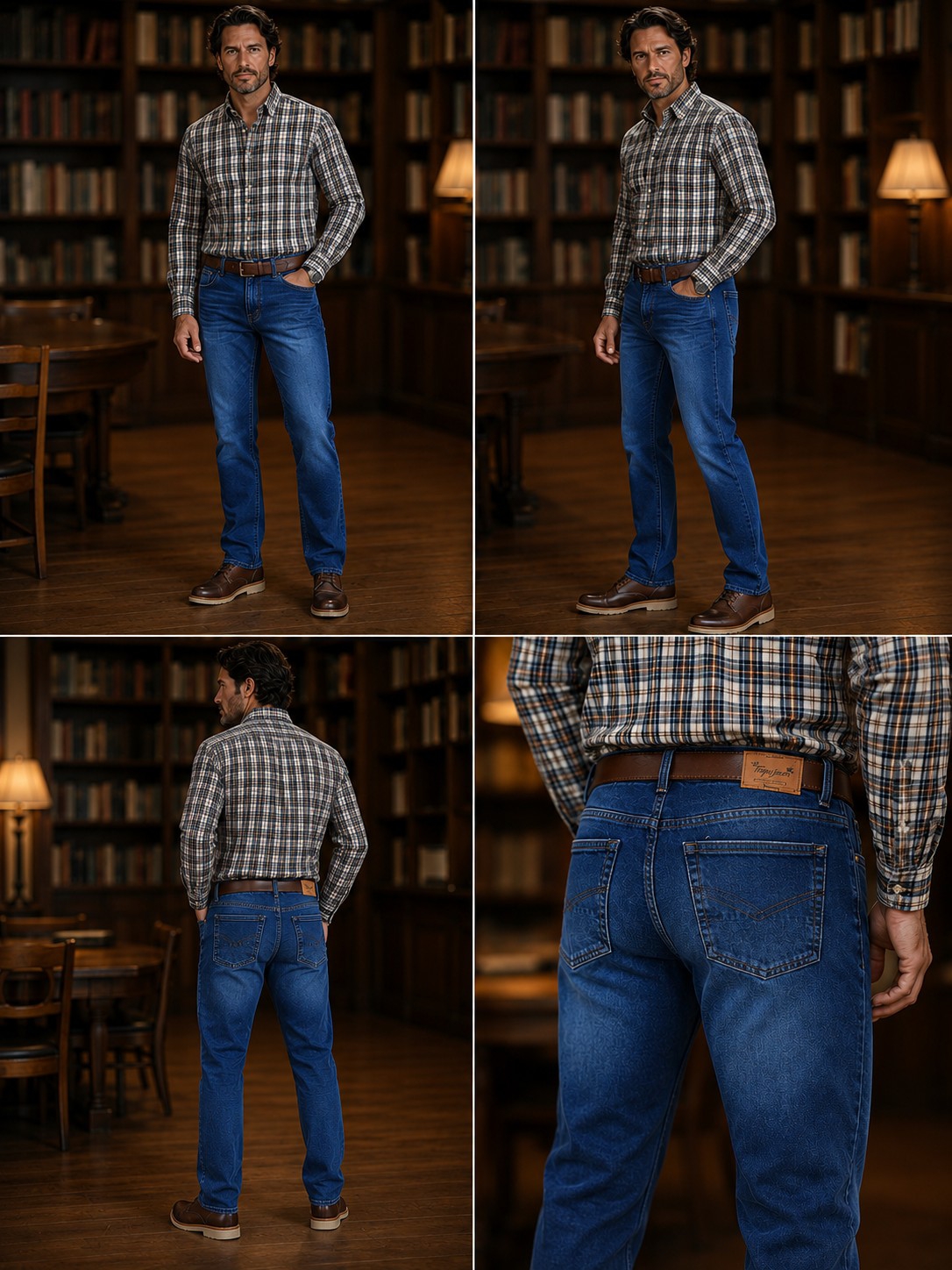 Jeans Clásico Rígido - Imagen 3