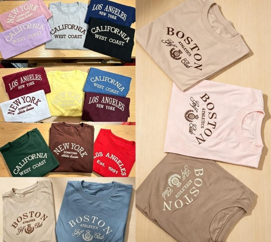Remeras Bordadas Peinadas - Imagen 5