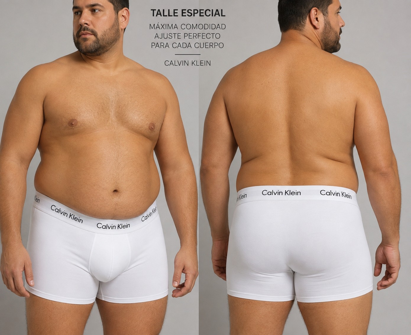 (art:bckh4) T/ Especial Boxer C,k, Hombre Algodón - Imagen 2