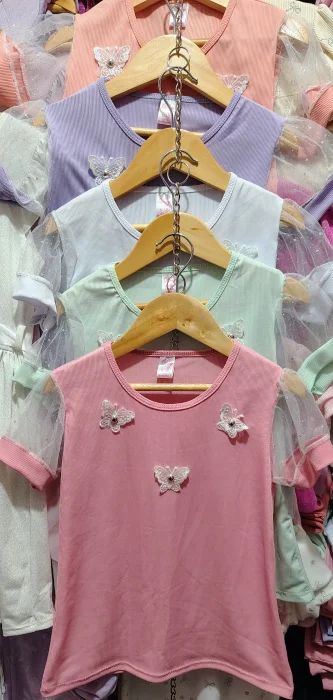 Remeras de Morley con Tul y Saquito de Lanilla