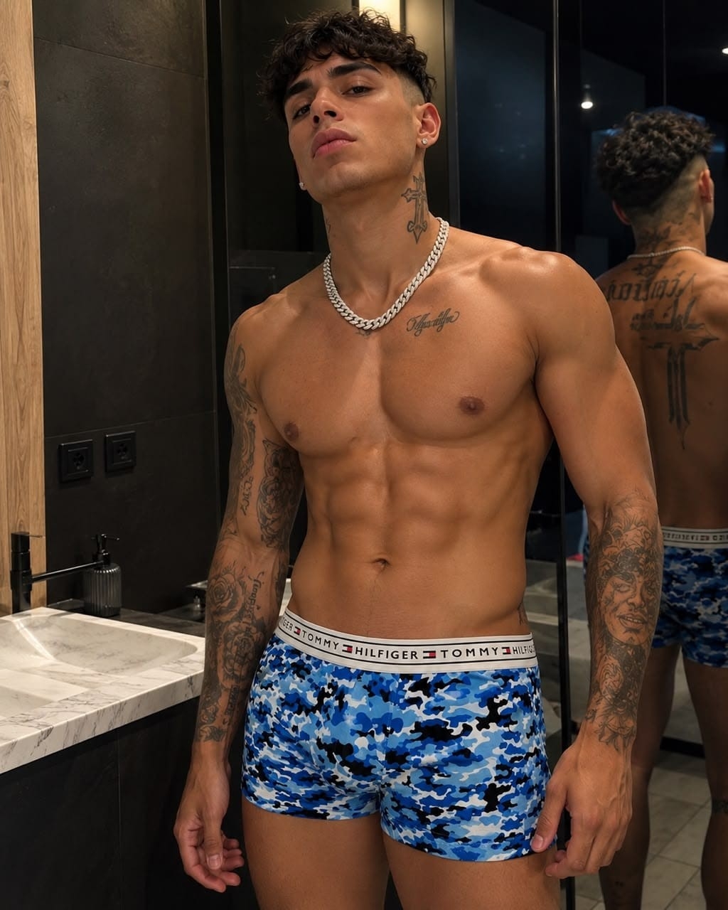 (art:bthh2) Tom,hilfi, Boxer Hombre Estampado - Imagen 4