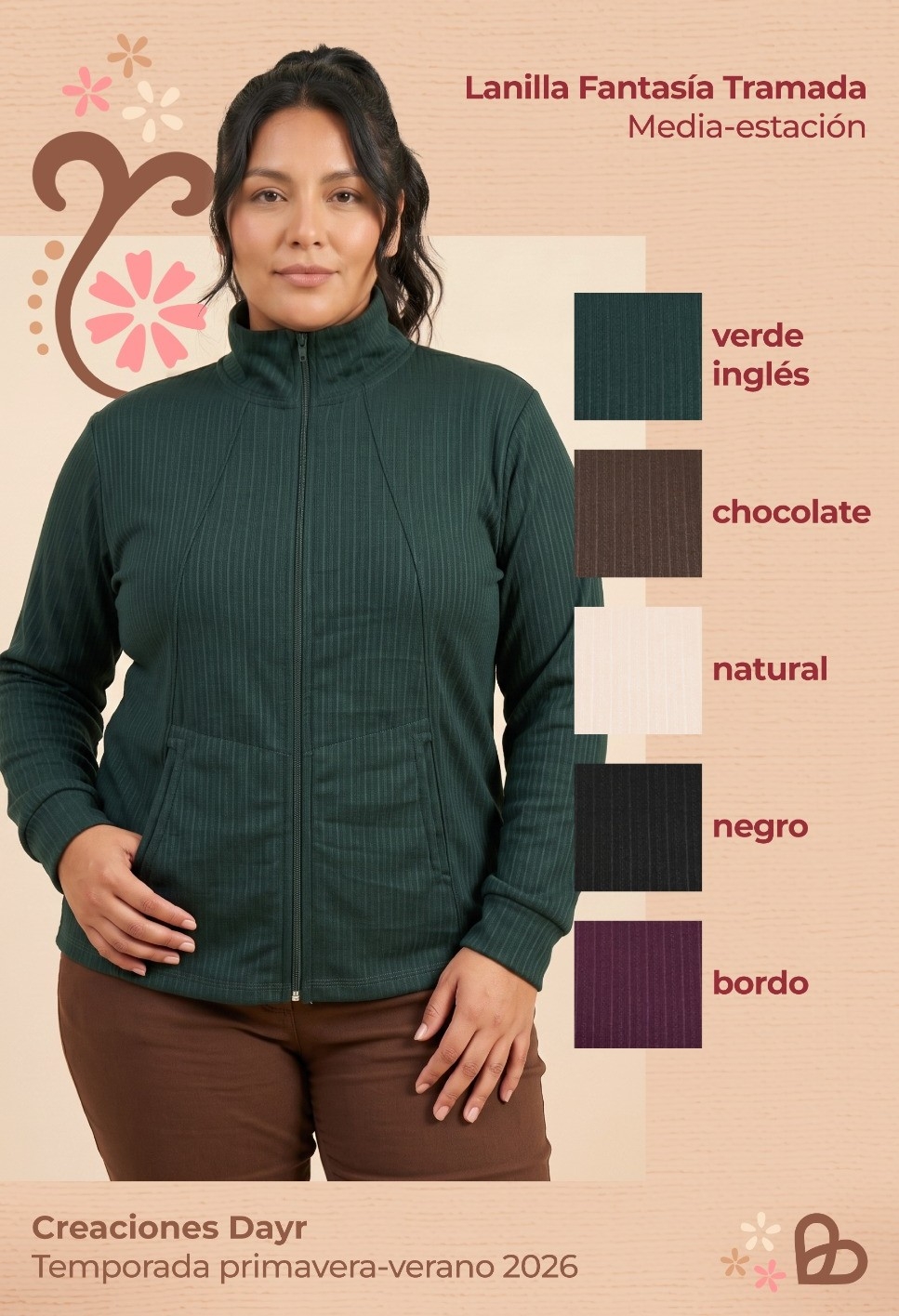 Campera Lanilla Media Estación - Imagen 3