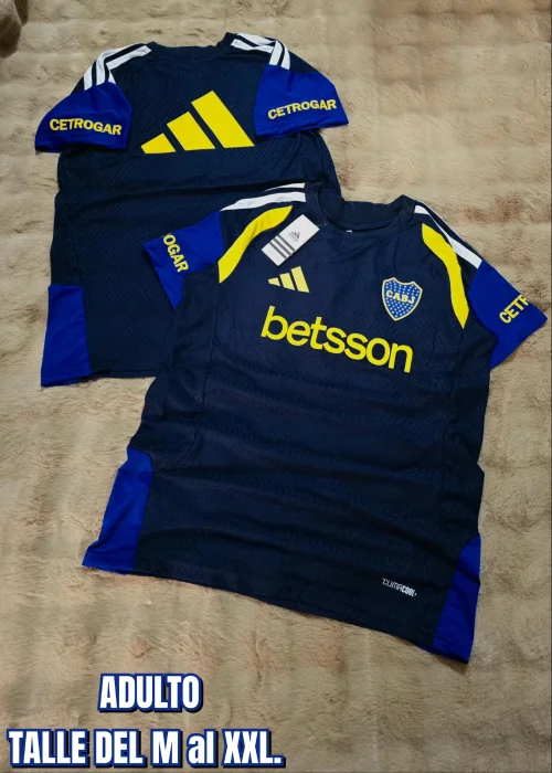 Remera Boca Entrenamiento Modelo 2026/27