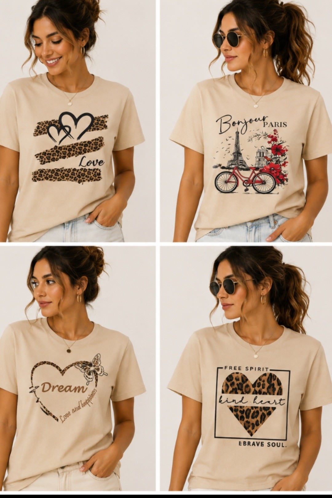 Remeras   de Algodón Peinado 24/1 de Mujer - Imagen 2