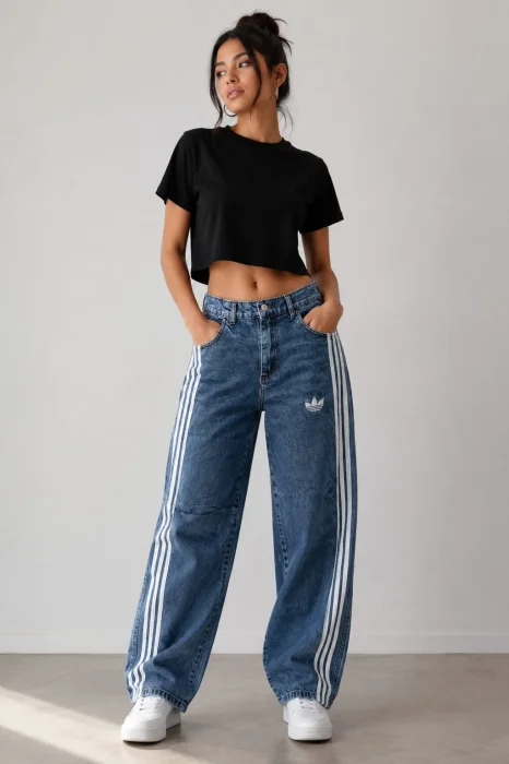 Pantalon Jeans Palazzo