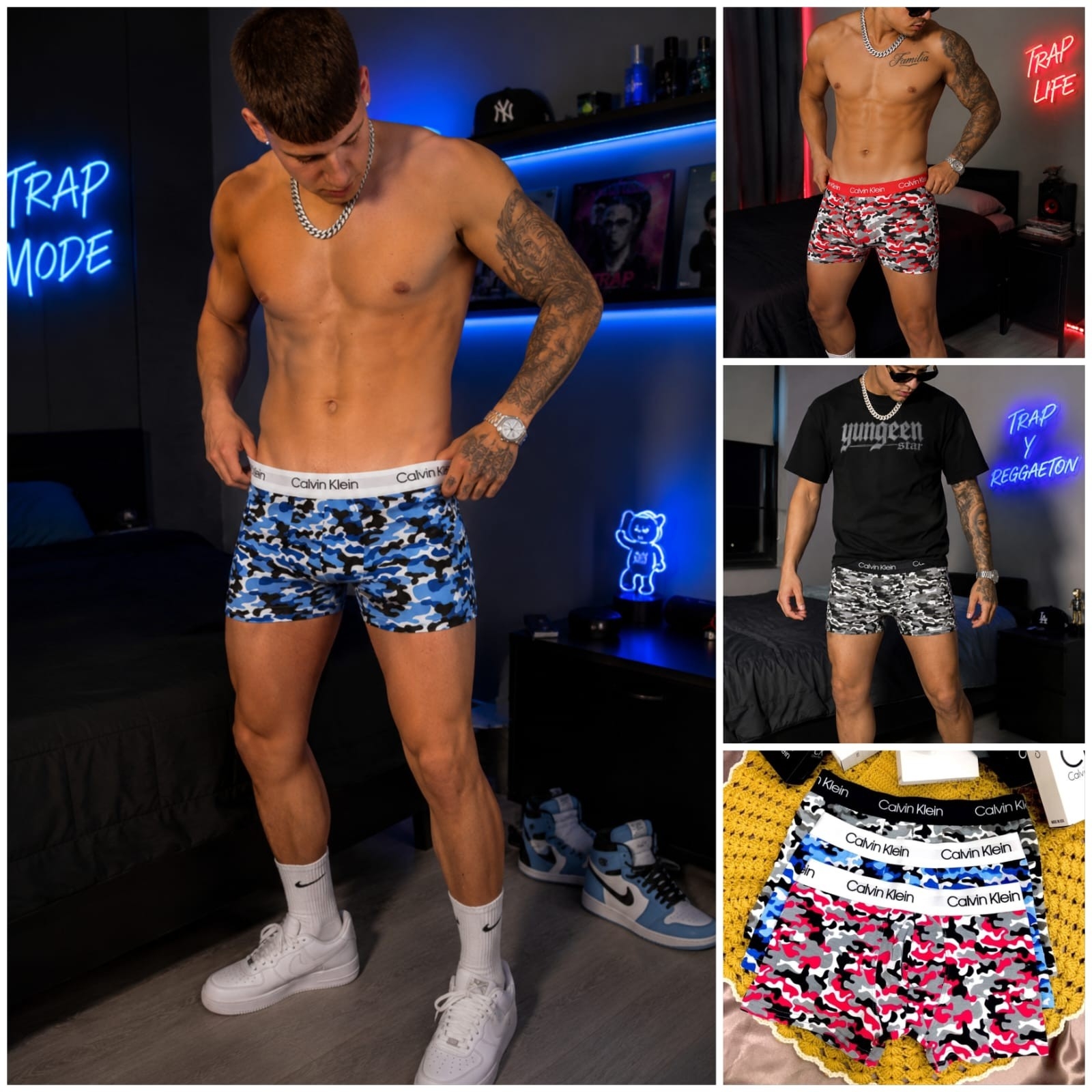 (art:bckh2) Boxer C,k Estampado Hombre - Imagen 2
