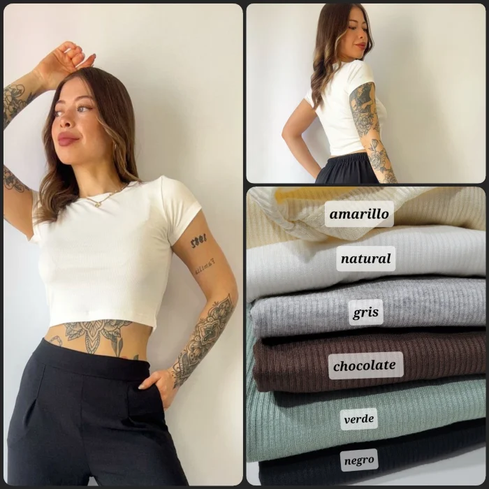 Top Remera Morley