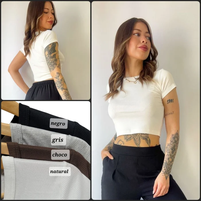 Top Remera Morley