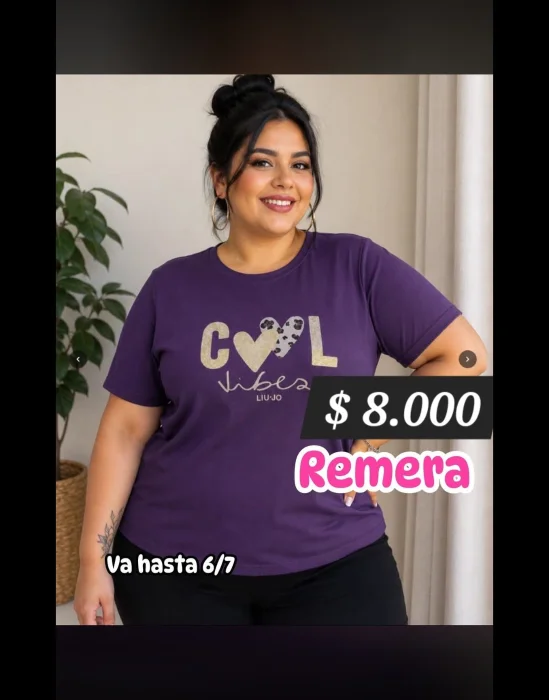 Remera Talle Especial