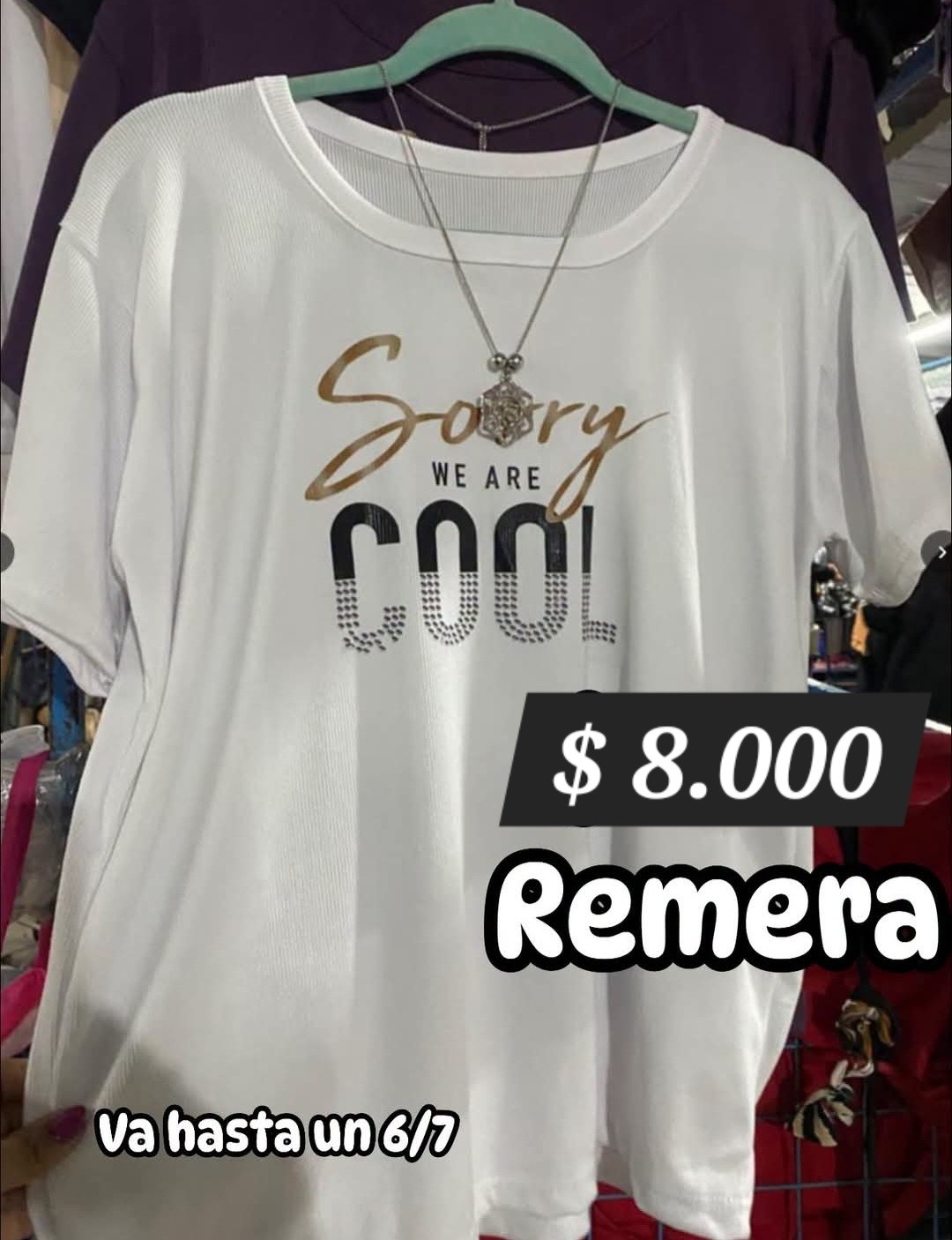 Remera Algodon Talle Especial - Imagen 3