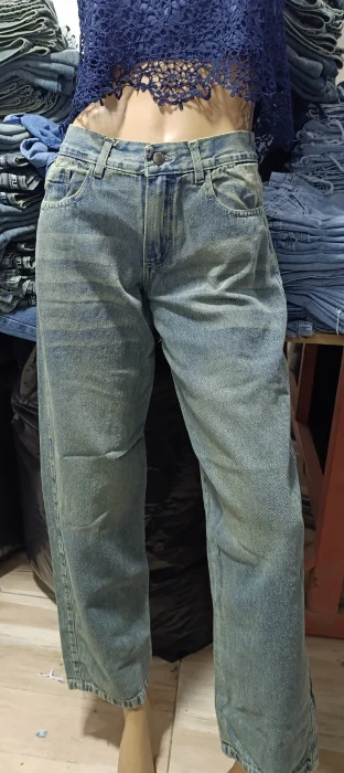 Baggy Óxido Tiro Medio Ridigo