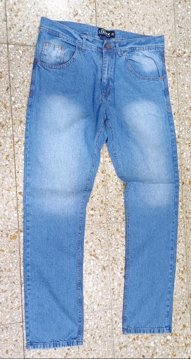 Jeans Clásico de Hombre Celeste