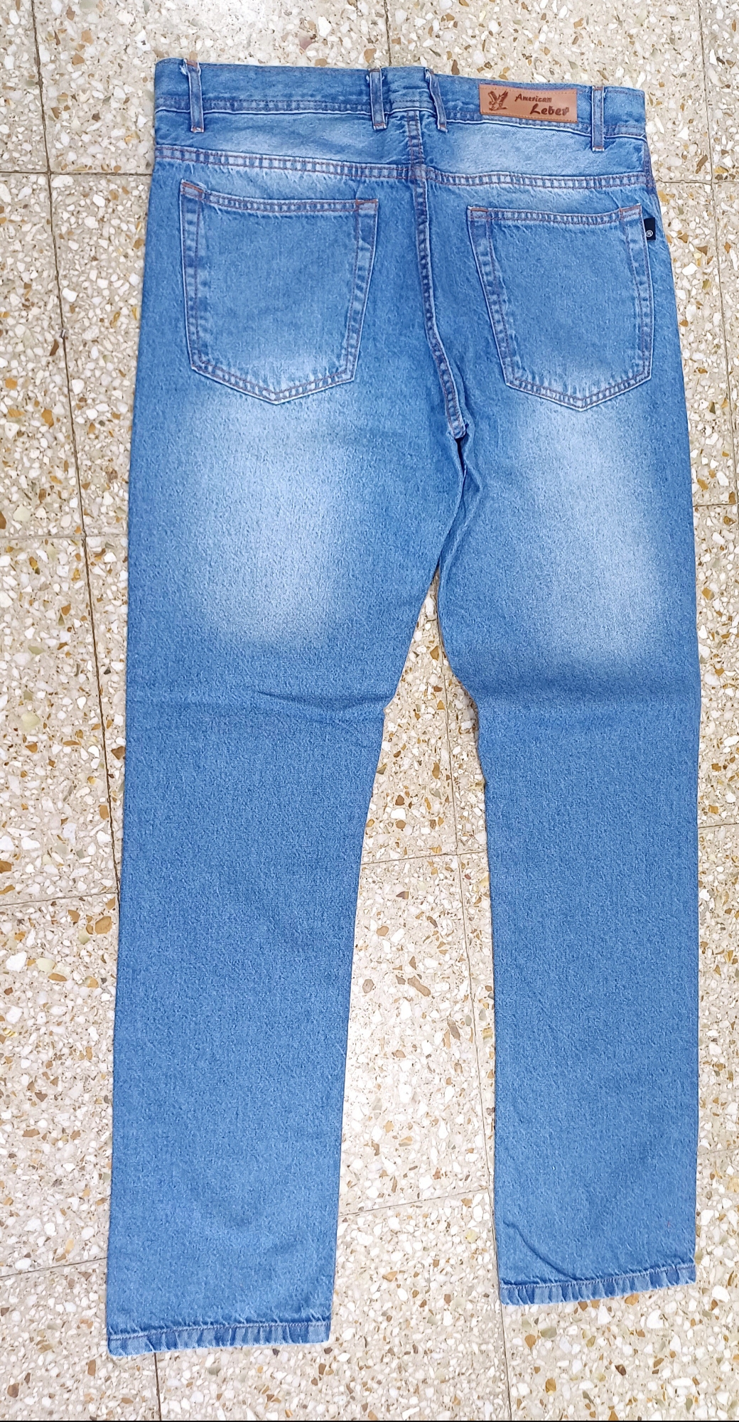 Jeans Clásico de Hombre Celeste - Imagen 2