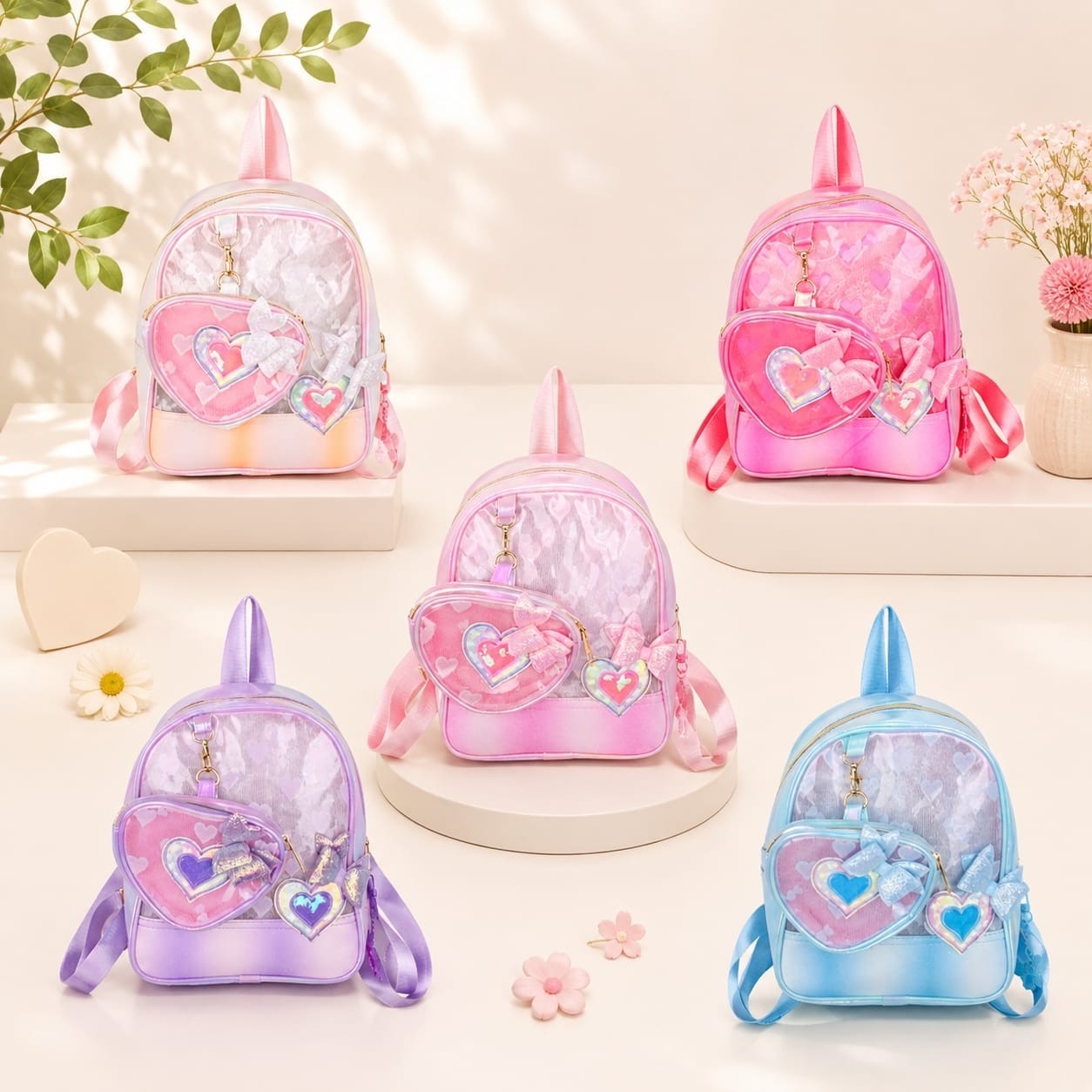 Mochilas para Nenas de Cuero* .
cuero Pu.
excelente Calidad. - Imagen 1