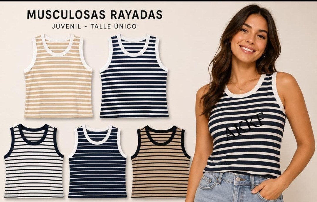 Musculosa Rayada - Imagen 2
