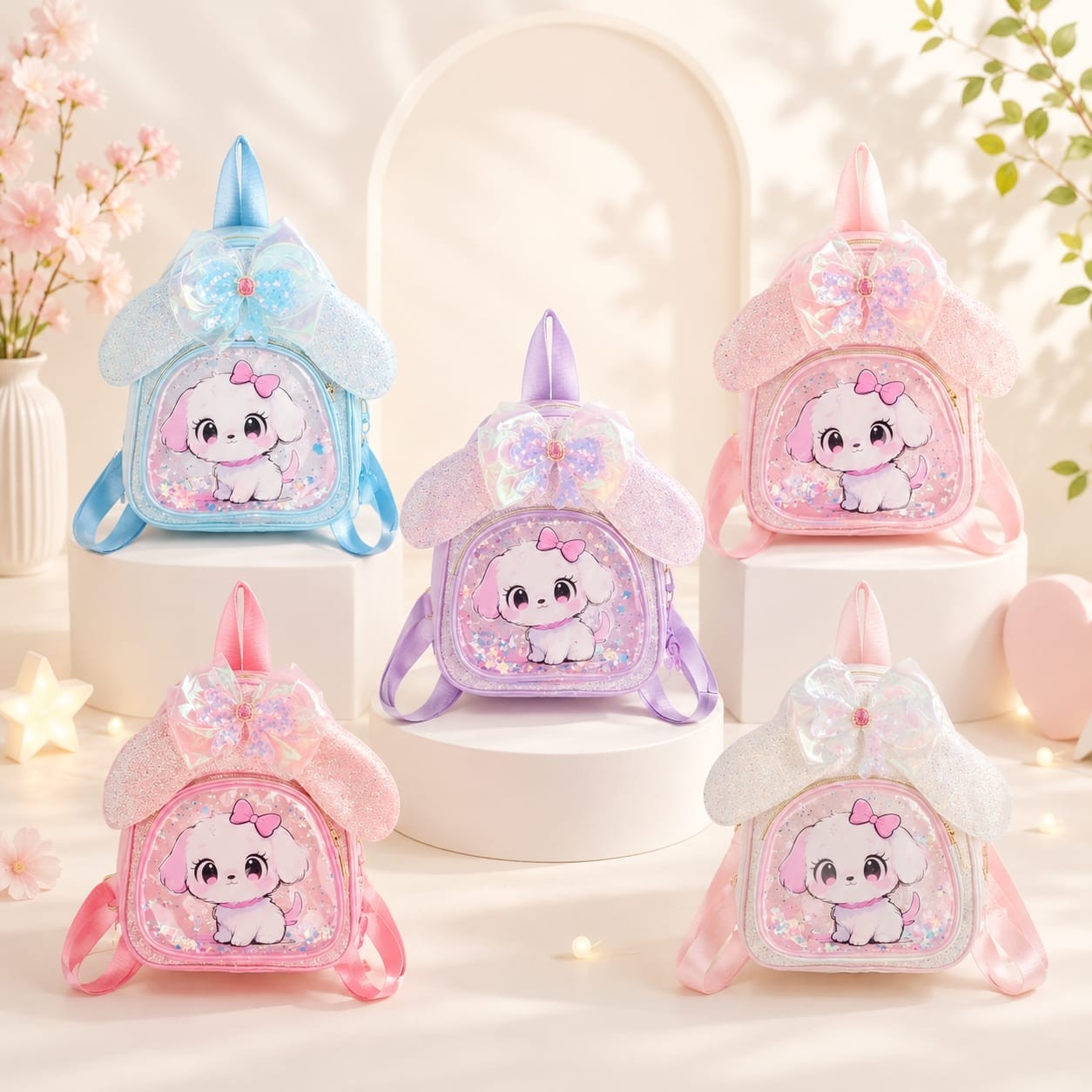 Mochilas para Nenas de Cuero* .
cuero Pu.
excelente Calidad.* - Imagen 1