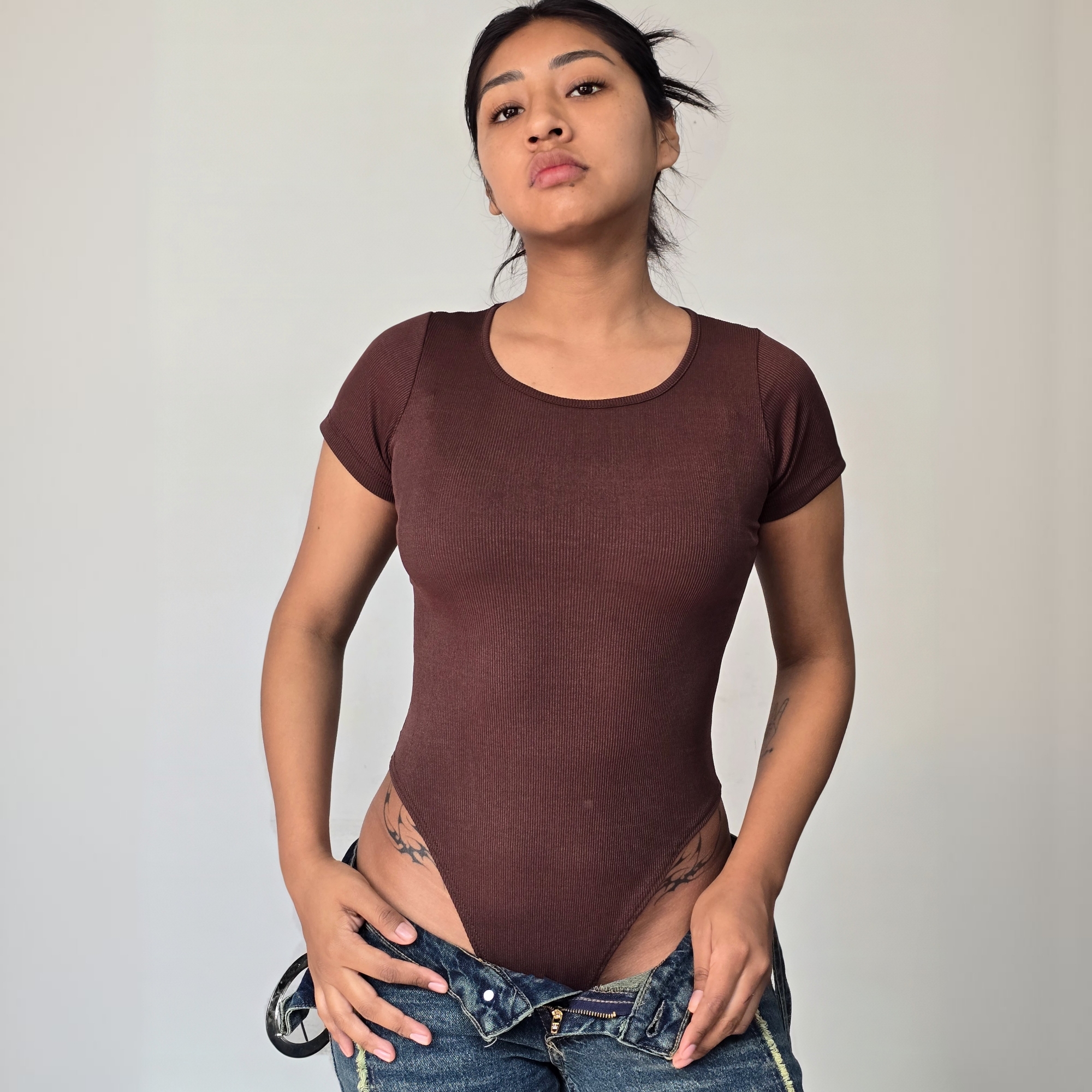 Body Cuello Redondo Mc - Imagen 6