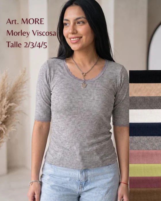 Remera Morley 3/4 More