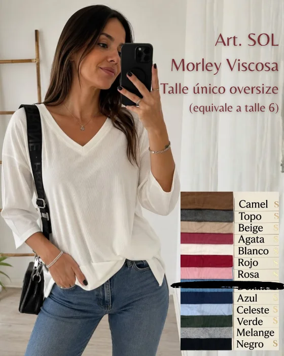 Remera Amplia Morley Sol