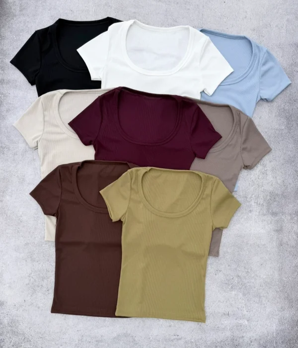 Remera Escote u Manga Corta Morley