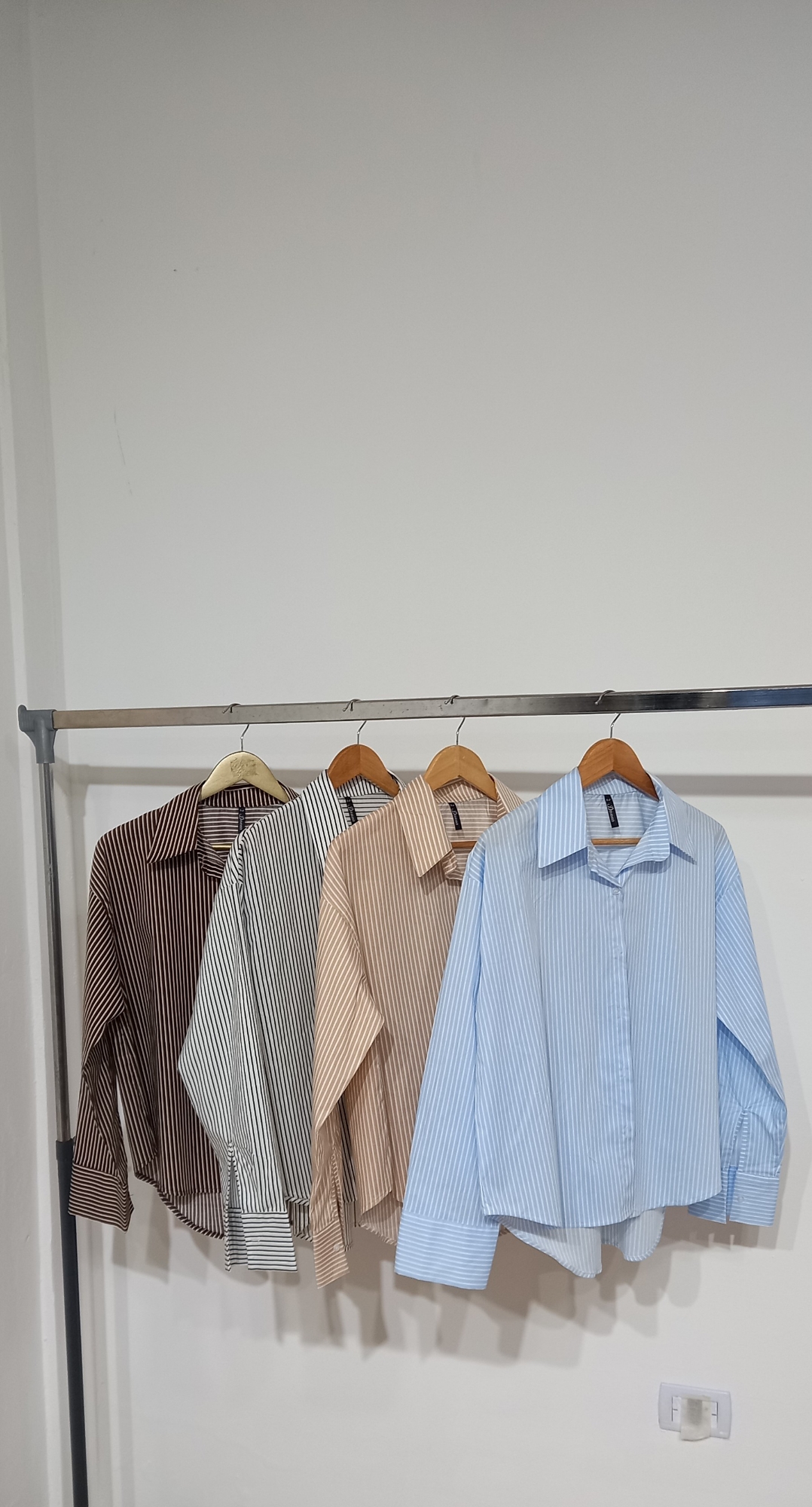 Camisa  Ambar Rayada  de Cotón Poplin - Imagen 3